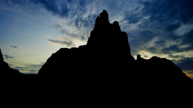Romania Turda Gorge blue sunset