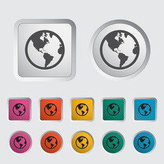 Simple World globe 3