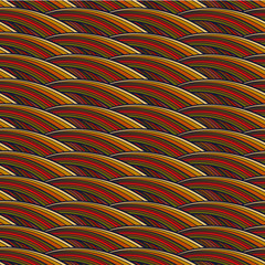Abstract seamless pattern of colored lines 2