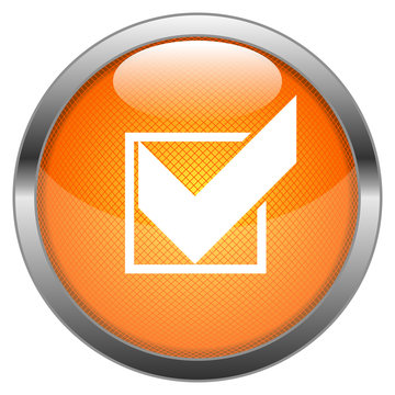 Vector Button Checkmark