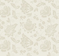 wedding template design, paisley floral pattern , India