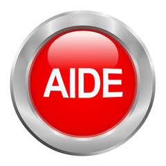Bouton rouge AIDE