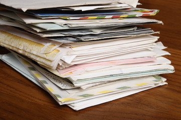 Old Mail : Letters and Enveloppe