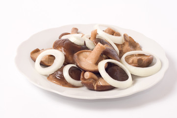 marinated mushrooms