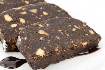 Salame dolce di cioccolata
