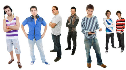 Fototapeta premium men group