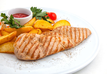 Meat with vegetables