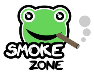 Smoke zone symbol