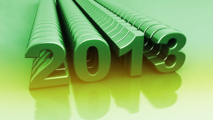 2013 - New Year Green