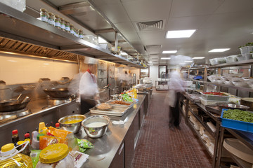 Hotel kitchen