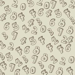 numbers drawing