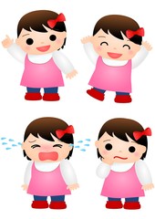 赤ちゃん　女の子　涙等