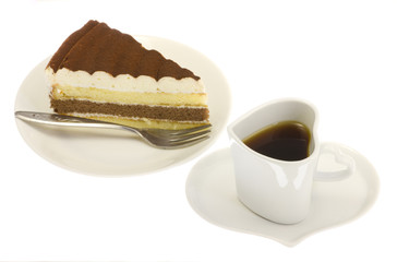 cake and coffee