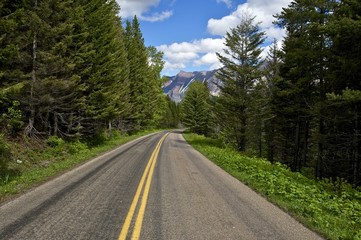 Fototapeta na wymiar Scenic Montana Droga