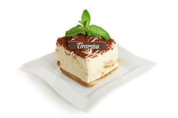 Chocolate tiramisu cake