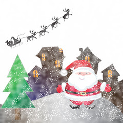 House on christmas day