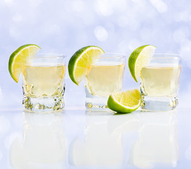tequila with lime