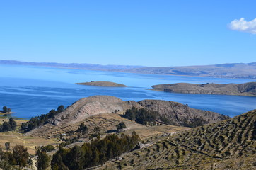 Fototapeta na wymiar Jezioro Titicaca