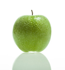 Ripe green apple