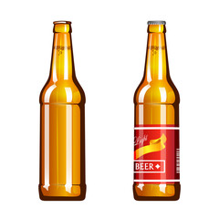 Bottle of Light Beer
