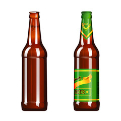 Bottle of Dark Beer