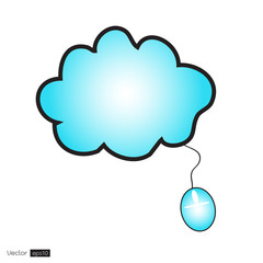 Cloud computing concept