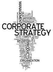 Word Cloud "Corporate Strategy"