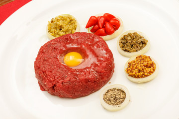 tartare on dish