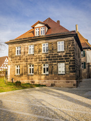 Typical historic franconia house