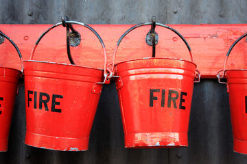 fire buckets