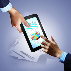 Modern computer technology in business