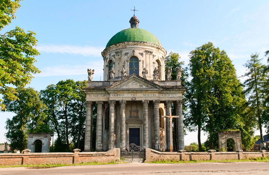 roman catholic church of St. Joseph in Pidhirsti, Ukraine