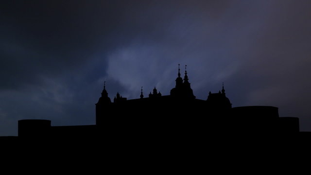 Sweden Kalmar castle storm