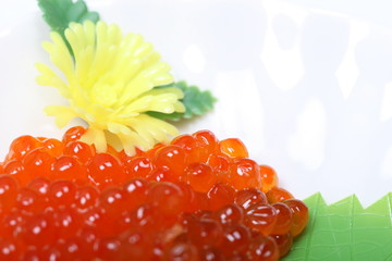 salmon caviar