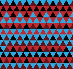 simple triangle pattern