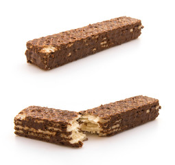 wafer with chocolate