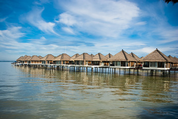 Chalet above sea