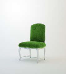 Grass armchair