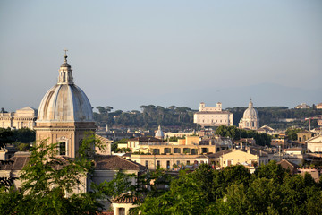 Fototapeta na wymiar Rome skyline