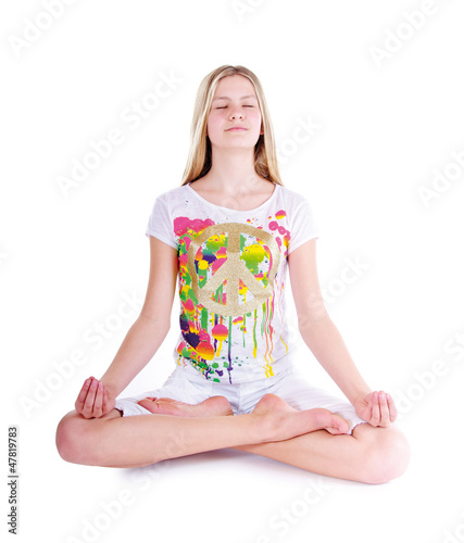 Yoga Mädchen