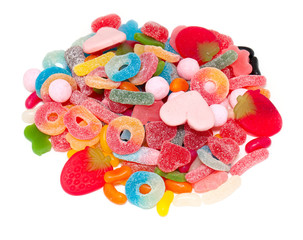 Fototapeta na wymiar assortment of jelly candy
