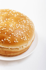 buns white background