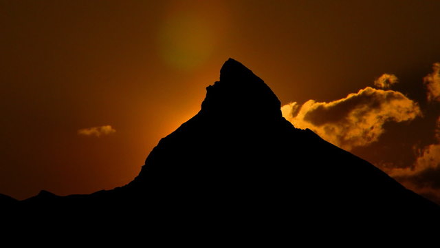 Switzerland Matterhorn sunset