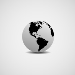 Obraz premium model of the world