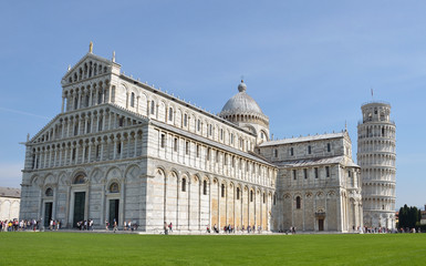 Fototapeta premium Cathedral and Leaning Tower Pisa
