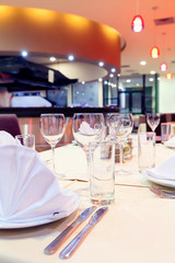 Restaurant interior