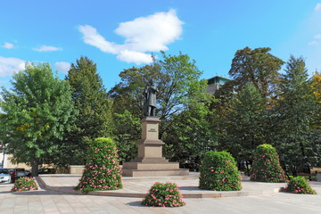 Fototapeta na wymiar Adam Mickiewicz- Denkmal