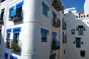Fototapeta na wymiar Śródziemnomorski budynek