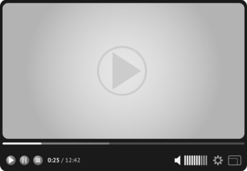 Online video player for web