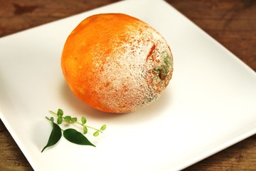 verdorbene Orange
